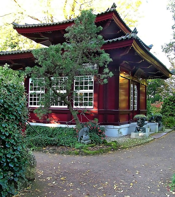 Japanese Garden In Leverkusen