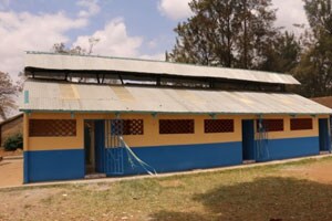 The renovated sanitation block The renovated sanitation block