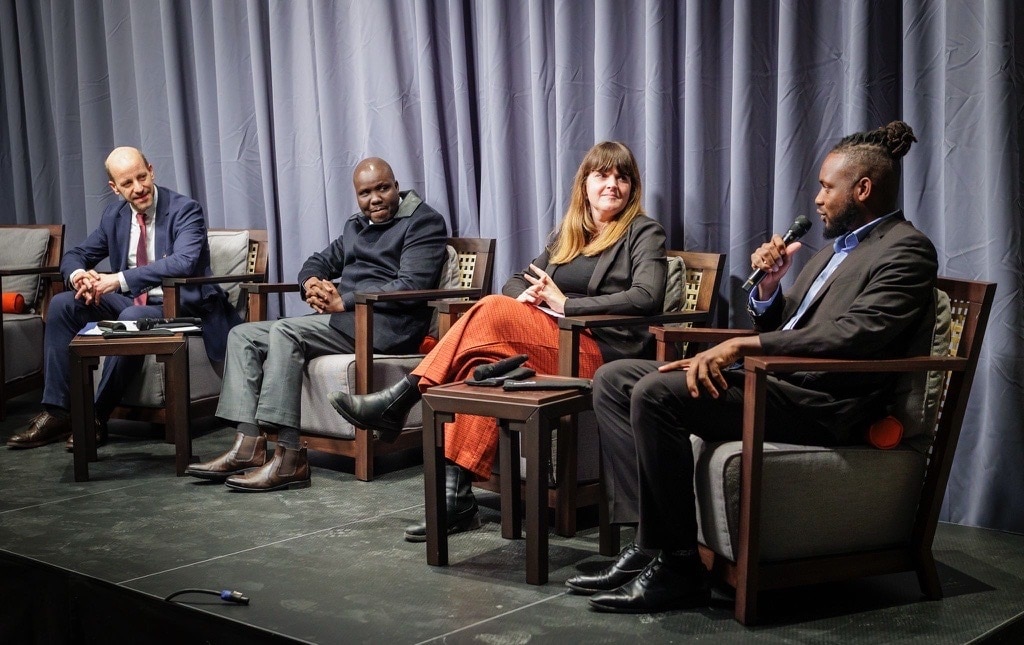 Representatives from Bayer AG and East Africa Community 