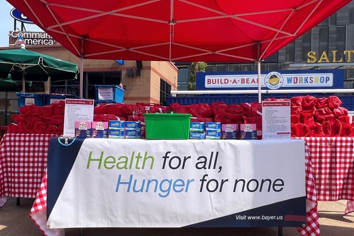 Bayer appreciation booth