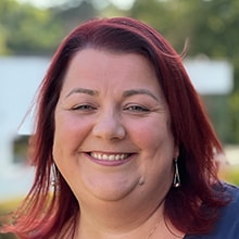 eine Frau die lächelt, Abbie Lennox
