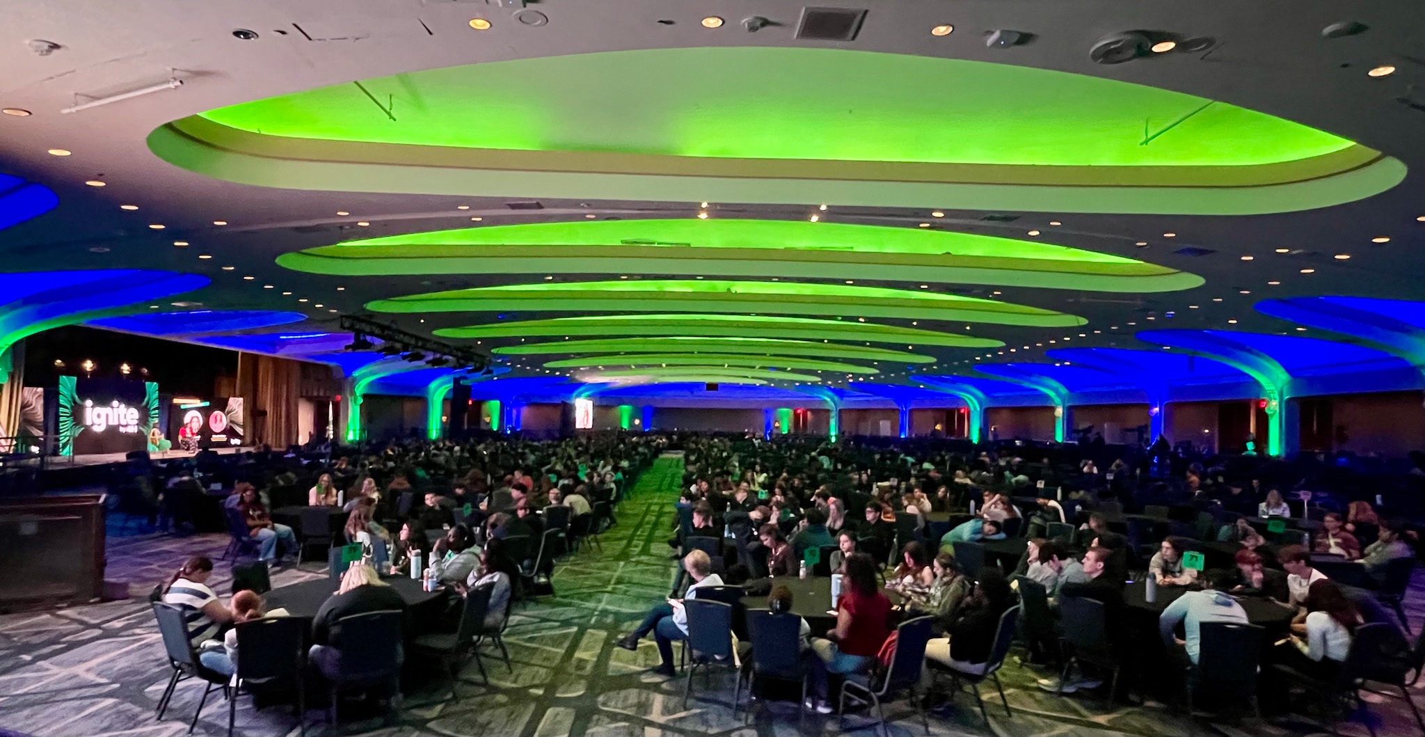 1,800 attendees pack the ballroom at the Hilton in Washington D.C. for the 4-H Ignite Summit.