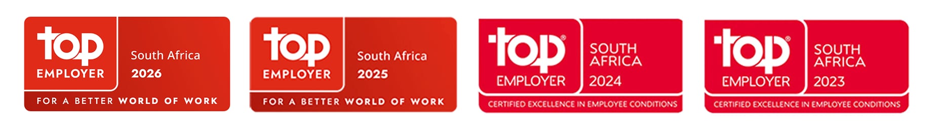 Top Employer South Africa Seals