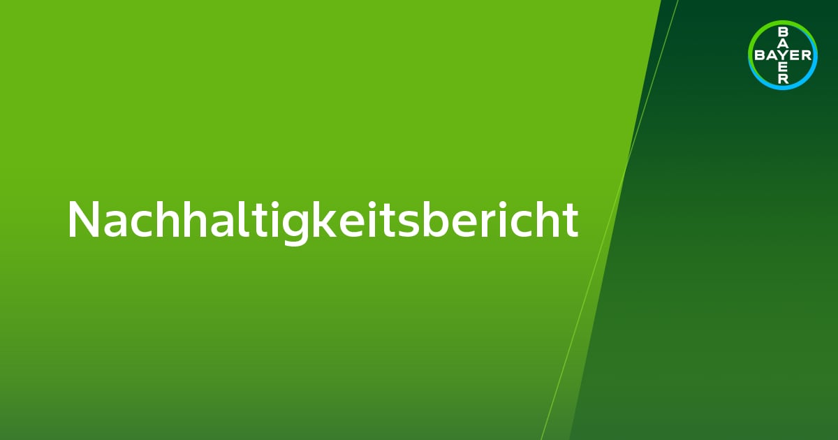 Nachhaltigkeitsberichte der Bayer AG